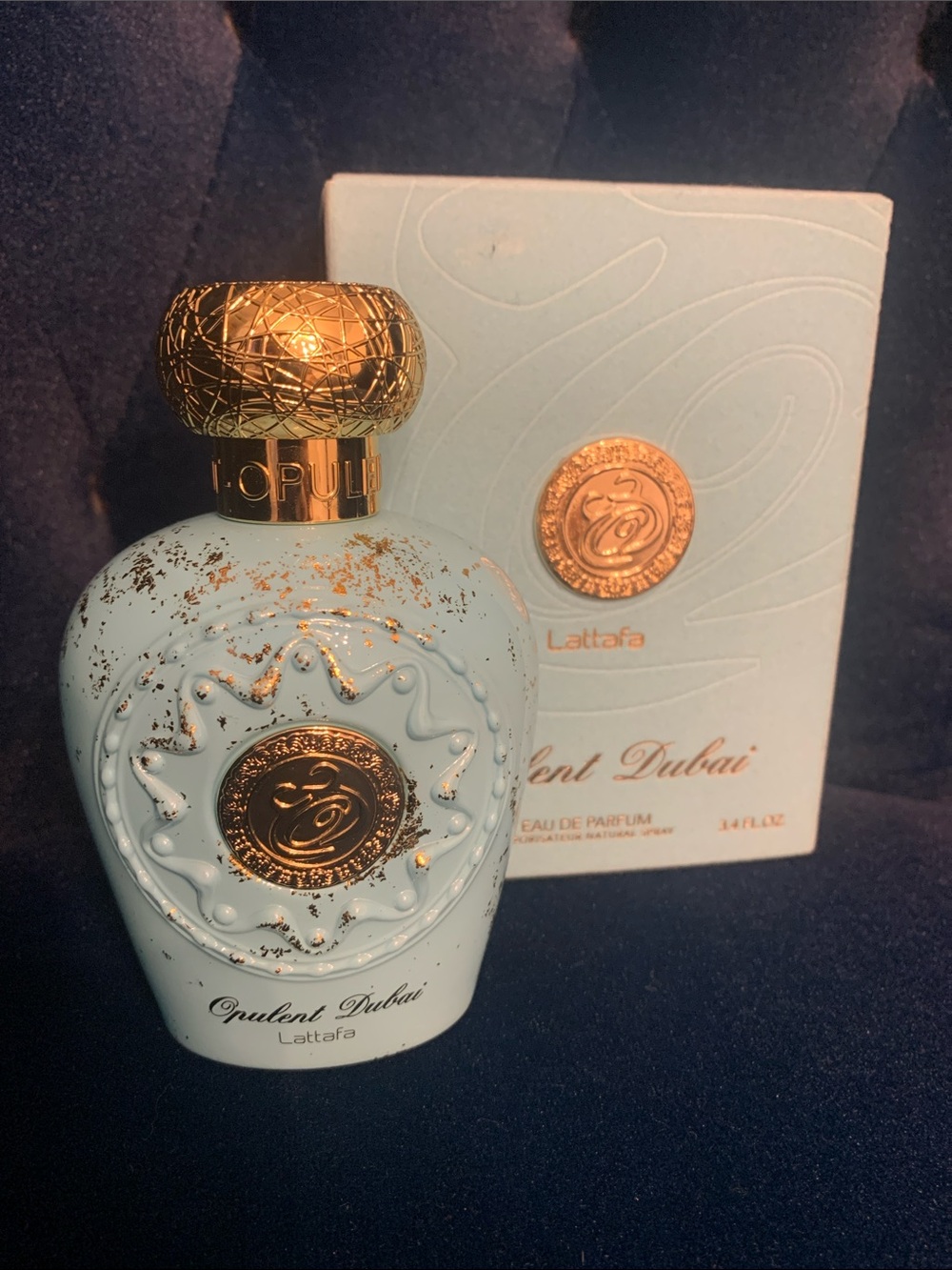 Opulent Dubai Women's Eau de Parfum — White & Gold Bottle